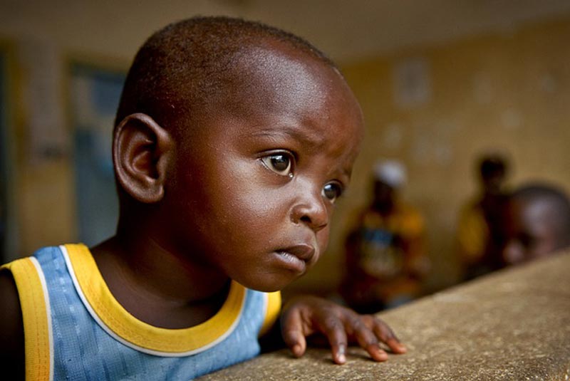 Young child from Kenya